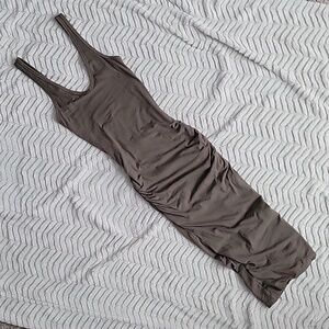James Perse bodycon dress Midi olive size 1